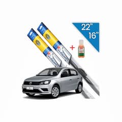 HELLA - Kit Plumillas 22″ y 16″ Limpiaparabrisas Volkswagen Gol