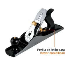 TRUPER - Cepillo Carpintero N°4 - Ancho Corte 2 Base Estriada