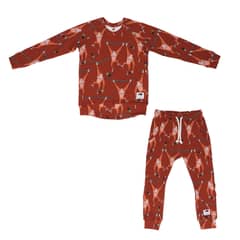 MULLIDO - Buzo Sweat - - Rust Orangutan