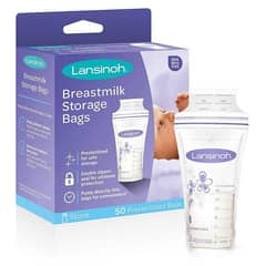 LANSINOH - Bolsa almacenamiento leche materna 50un