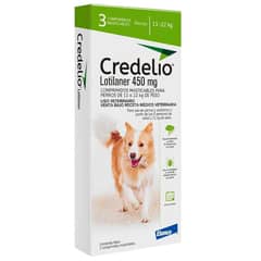 ELANCO - Credelio para perros de 11 a 22kg - 3 comprimidos