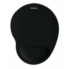 TECNOLAB - MousePad Con Apoya Muñeca De Gel Ergonomico Negro