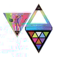 RUDE COSMETICS - Paleta De Sombras Wild Vibe Colección Los 70´