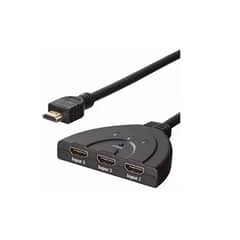 ESHOPANGIE - Switch Hdmi 3 Puertos X1 Con Cable