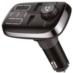 TECNOLAB - Transmisor FM Bluetooth Manos Libres 2 USB Negro
