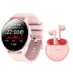 HONOR - Audífonos X5-Rosa tws-Negro y toumi fit 2 watch-P