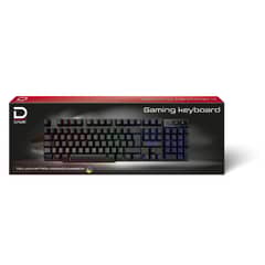 DATACOM - Teclado Gaming Retroiluminado USB