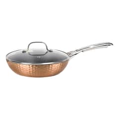 SIMPLIT - Sartén Antiadherente Tapa 28cm Copper