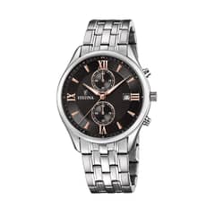 FESTINA - Reloj F6854/7 Plateado Hombre Retro