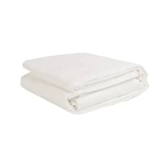ABUTEX - Juego Sabanas Blancas King 144 Hilos