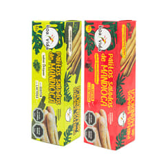 BOA VIDA - Pack 7 Palitos Salados de Mandioca Sabores Natural y Tomate con orégano
