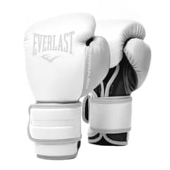 EVERLAST - Guante de Box Powerlock 2 TR Hook & Loop Blanco