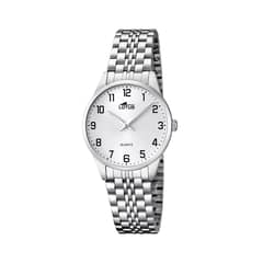 LOTUS - Reloj 15884/1 Blanco Mujer Acero Clasico