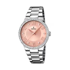 FESTINA - Reloj F16719/3 Golden Rose Mujer Boyfriend Collection
