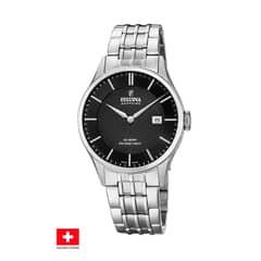 FESTINA SWISS - Reloj F20005/4 Negro Hombre Swiss Made