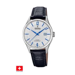FESTINA SWISS - Reloj F20007/2 Plateado Hombre Swiss Made