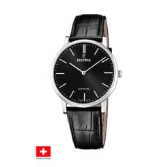FESTINA SWISS - Reloj F20012/4 Negro Hombre Swiss Made