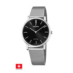 FESTINA SWISS - Reloj F20014/3 Negro Hombre Swiss Made