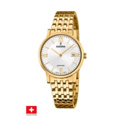 FESTINA SWISS - Reloj F20021/1 Plateado Mujer Swiss Made