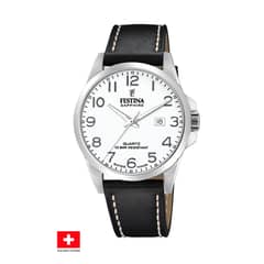 FESTINA SWISS - Reloj F20025/1 Plateado Hombre Swiss Made