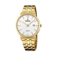 FESTINA - Reloj F20513/2 Dorado Hombre Acero Clásico