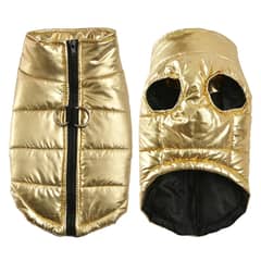 GENERICO - Parca impermeable para Perros - Dorado - Talla S