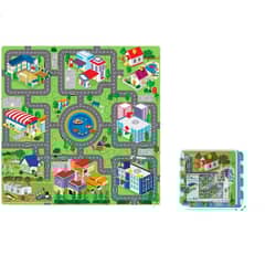 SEIGARD - Alfombra Mapa De La Ciudad SUN3007 Color Variado