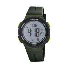 CALYPSO - Reloj K5803/2 Verde Hombre Color Run