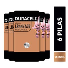 DURACELL - Pila Boton Lr-44/A76/PX76A 6 Unidades / Superstore