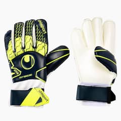 UHLSPORT - Guantes Arquero Soft Rf Az Ma/Am Fluor/Bl - Azul