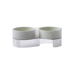 PIDAN - Bowl Doble Para Mascotas Tipo S - Verde