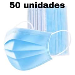 UNIVERSAL - CAJA MASCARILLA DESECHABLE CELESTE