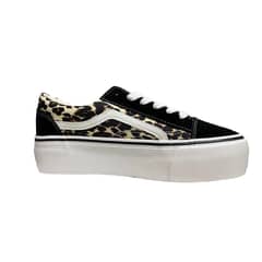 MD - Zapatillas de lona leopardo