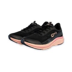 FURIA - Zapatillas Fortaleza Negro Rosa Mujer