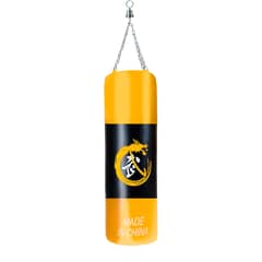 ATLETIS - Saco de Boxeo Punching Ball 120 cm Amarillo