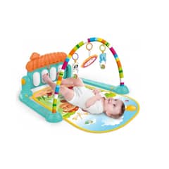 MUNDO ONLINE - Gimnasio 3 en 1 Musical para Bebe Piano Didactico