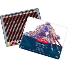 DERWENT - Lápices De Colores Coloursoft Set 24