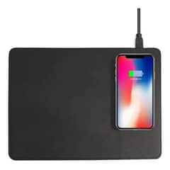 ANDOWL - Mouse Pad Con Cargador Inalámbrico Tecnología Qi 10w