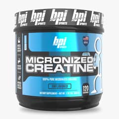 BPI SPORT - MICRONIZED CREATINE MONOHIDRATO BPI SPORTS - 120 SERVICIOS - 600GR