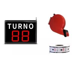 SKYTECH - Kit Turnomatic Inalambrico Dispensador De Nuemros1 Rollo