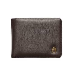 NIXON - Billetera Cape Vegan Leather Brown - Café