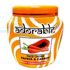 ADORABLE - Crema Facial Papaya & Zanahoria 300 ml - Turquesa