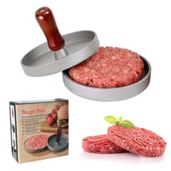 GENERICO - Prensa Para Hamburguesas Molde Antiadherente Parrilla Asado