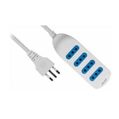 DBLUE - Extension Alargador 4 Entradas 3Mts Blanco