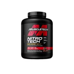 MUSCLETECH - Nitro Tech 100% Whey Gold - 5 LIBRAS - rich chocolate