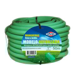 DVP - Manguera PVC Reforzada 50mts 1 Pulgada