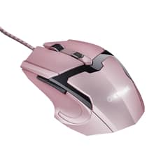 TRUST - Mouse Gamer Rosado Gxt 101P Retro-iluminado - Rosa