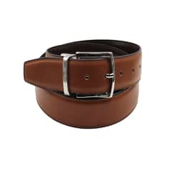 TOPWOLF - Cinturón Reversible 35cm Cognac Café V10 Ecocuero