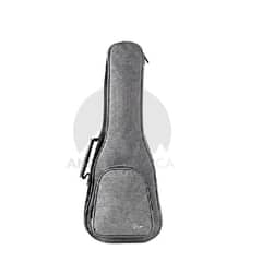 SM - Funda Acolchada Gris Ukelele Soprano
