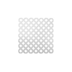 DVP - Enrejado Treillage PVC 1,2x2,4 mts Rombo 7,8cms Blanco